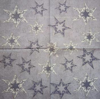 058 Stars - 3-ply - (weiß)